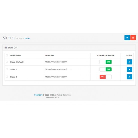 Modo de Mantenimiento para Multitienda OC 3.0.3.2 -> 3.0.3.3 Modo de Mantenimiento para Multitienda OC 3.0.3.2 -> 3.0.3.3